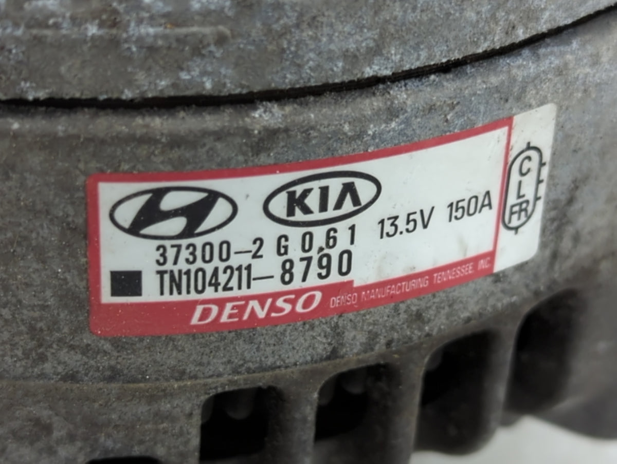2015-2019 Hyundai Sonata Alternator Replacement Generator Charging Assembly Engine OEM P/N:37300-2G061 TN104211-8790 Fits OE