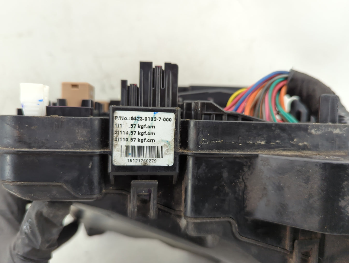 2016-2017 Hyundai Sonata Fusebox Fuse Box Panel Relay Module P/N:6423-0102-7-000 Fits Fits 2016 2017 OEM Used Auto Parts - O