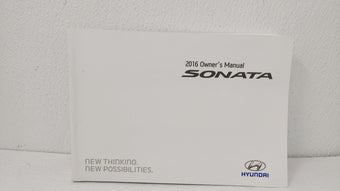 compare product 2016 Hyundai Sonata Owners Manual Book Guide OEM Used Auto Parts