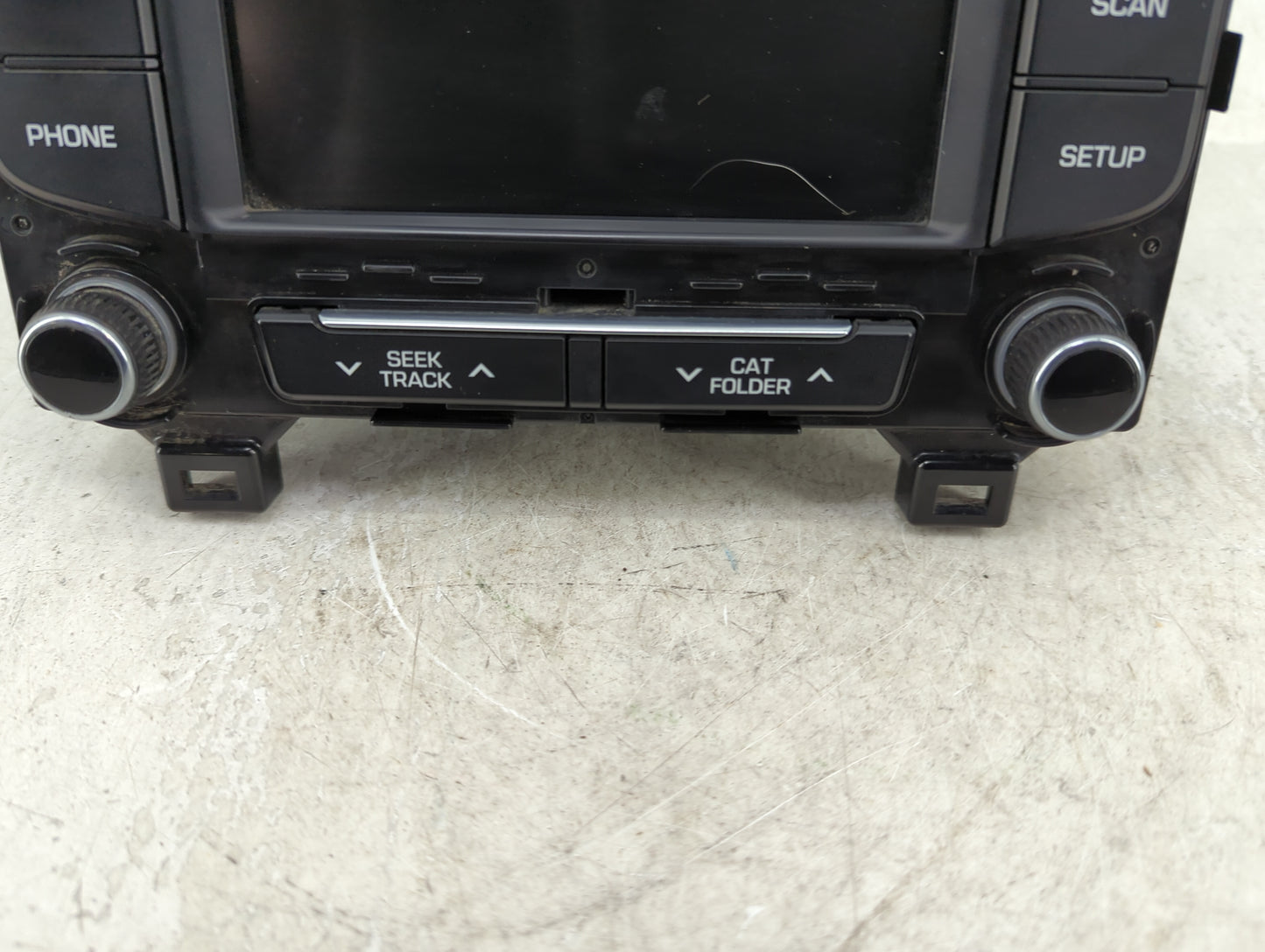 2015-2017 Hyundai Sonata Radio AM FM Cd Player Receiver Replacement P/N:96180-C21004X Fits Fits 2015 2016 2017 OEM Used Auto