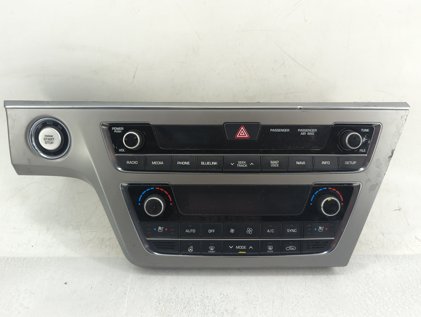 2015-2017 Hyundai Sonata Climate Control Module Temperature AC/Heater Replacement P/N:97250-C2XXX 94510-C2510 Fits OEM Used 