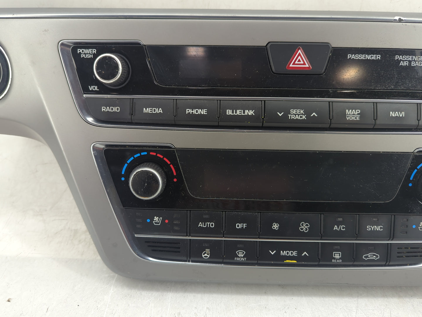 2015-2017 Hyundai Sonata Climate Control Module Temperature AC/Heater Replacement P/N:97250-C2XXX 94510-C2510 Fits OEM Used 