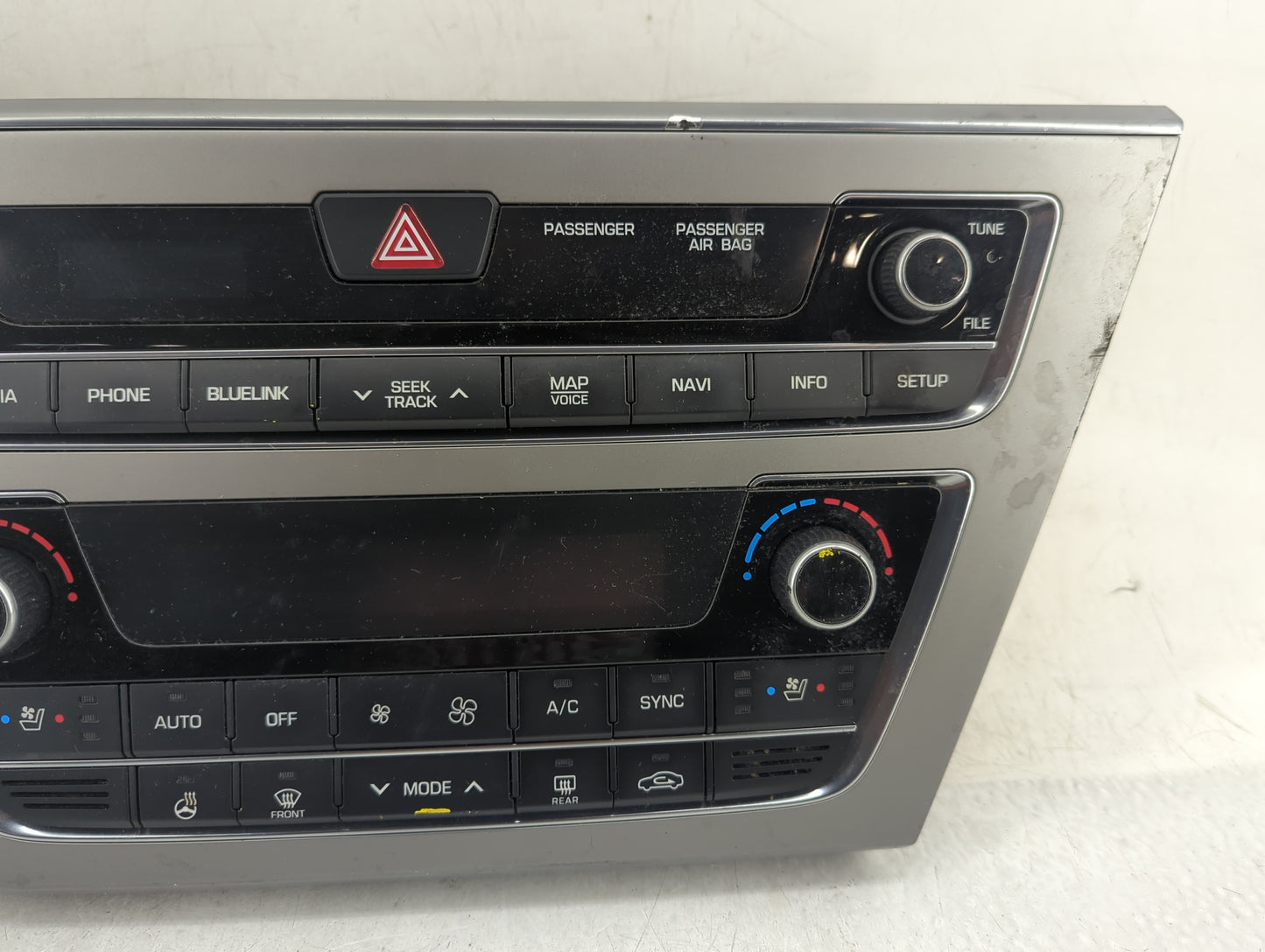 2015-2017 Hyundai Sonata Climate Control Module Temperature AC/Heater Replacement P/N:97250-C2XXX 94510-C2510 Fits OEM Used 