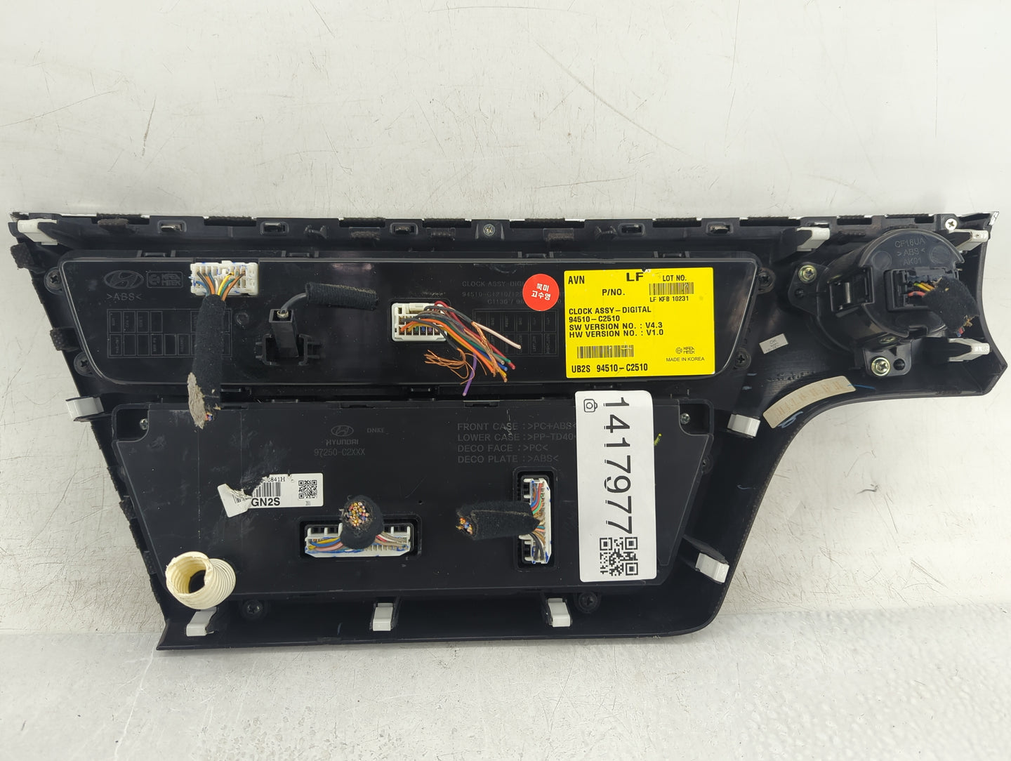 2015-2017 Hyundai Sonata Climate Control Module Temperature AC/Heater Replacement P/N:97250-C2XXX 94510-C2510 Fits OEM Used 