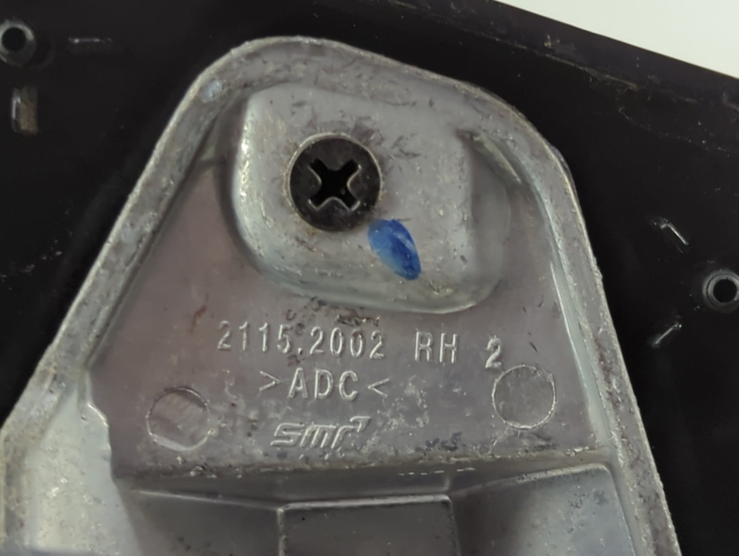 2016 Hyundai Sonata Passenger Right Side View Manual Door Mirror Black - Oemusedautoparts1.com