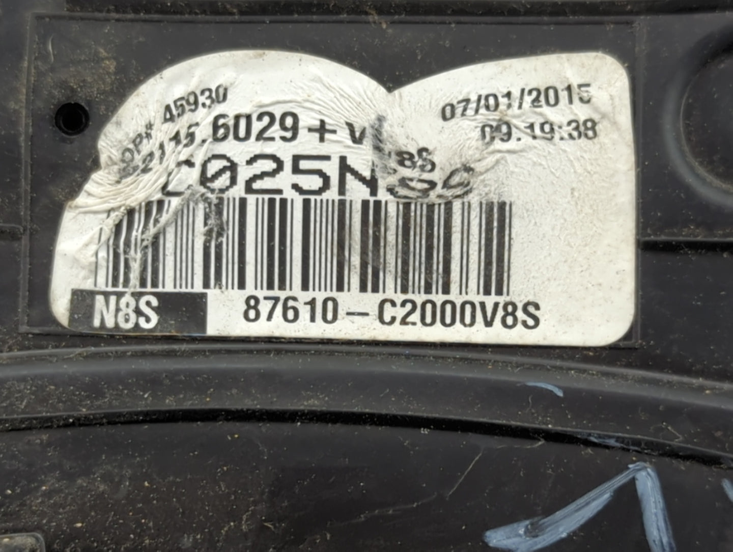2015-2017 Hyundai Sonata Driver Side View Mirror - Left Door Mirror OEM Used - Oemusedautoparts1.com