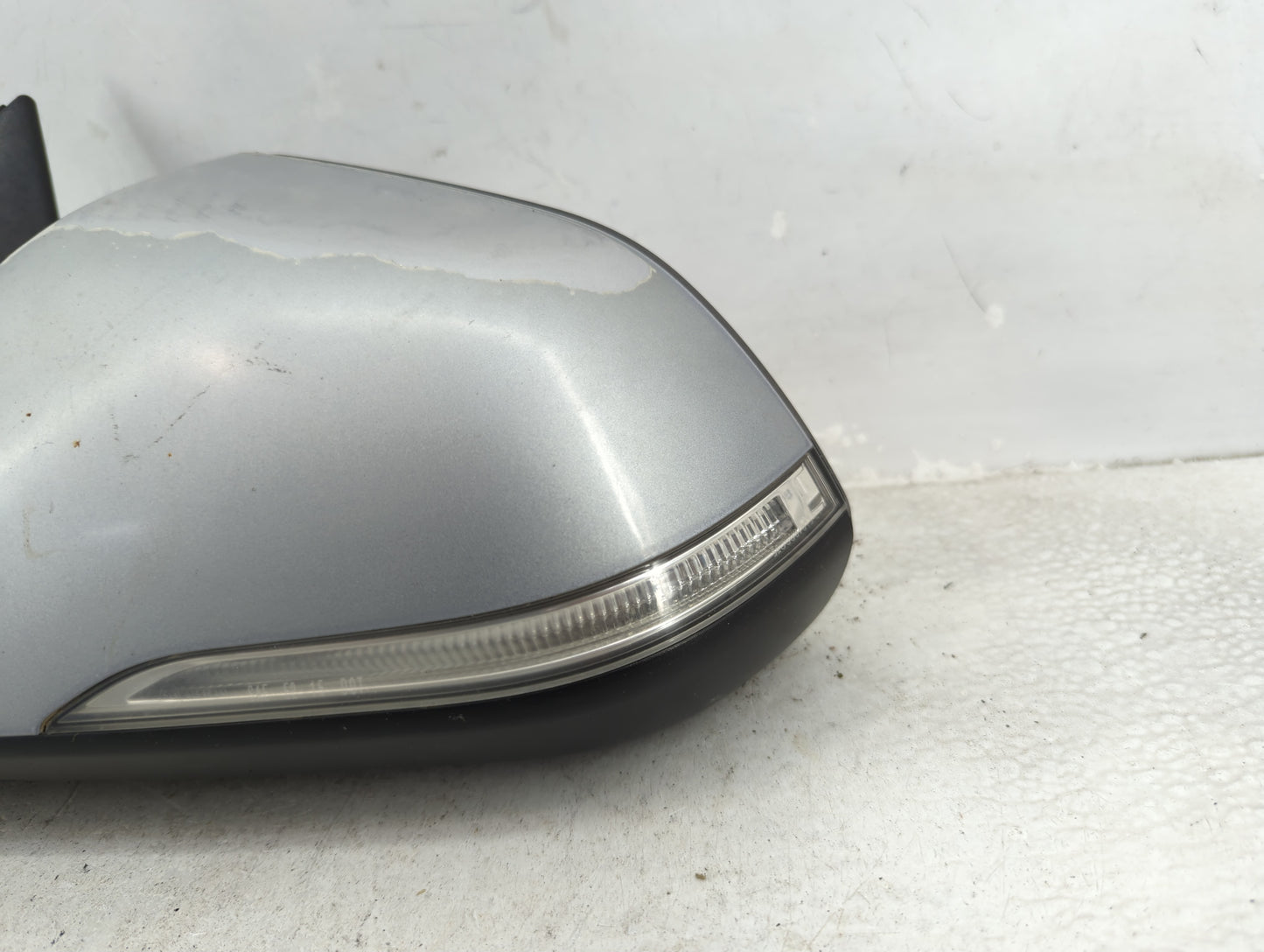 2016 Hyundai Sonata Passenger Right Side View Power Door Mirror Silver 1431294 - Oemusedautoparts1.com