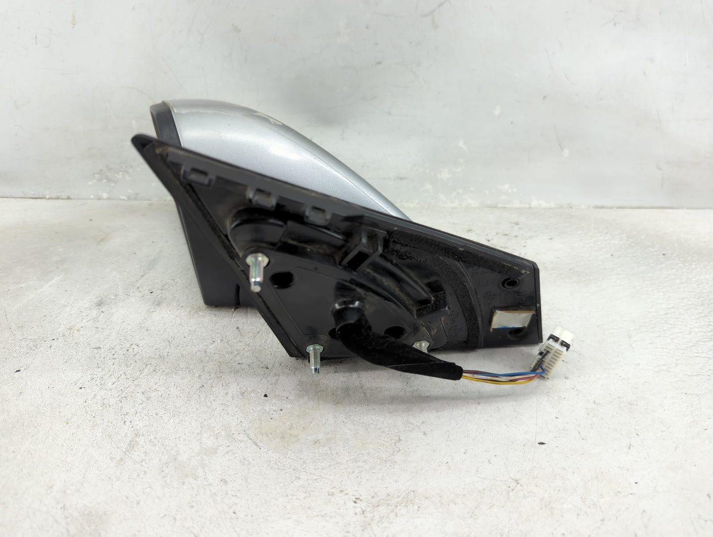 2016 Hyundai Sonata Passenger Right Side View Power Door Mirror Silver 1431294 - Oemusedautoparts1.com