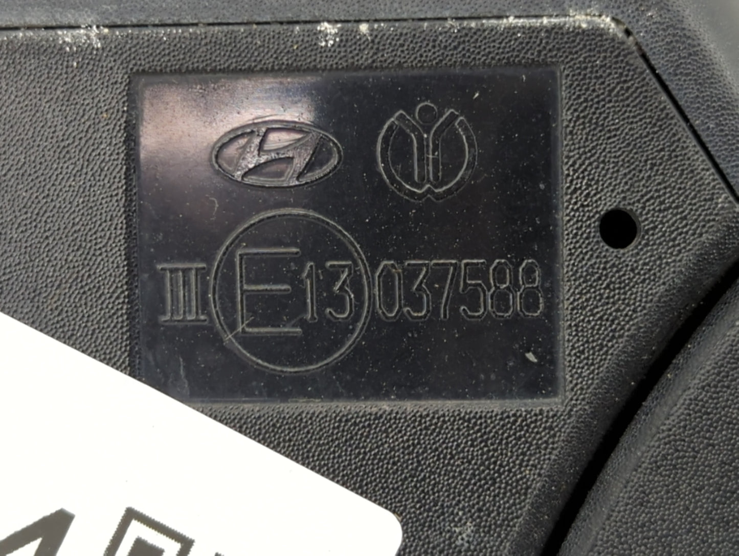 2016 Hyundai Sonata Passenger Right Side View Power Door Mirror Silver 1431294 - Oemusedautoparts1.com
