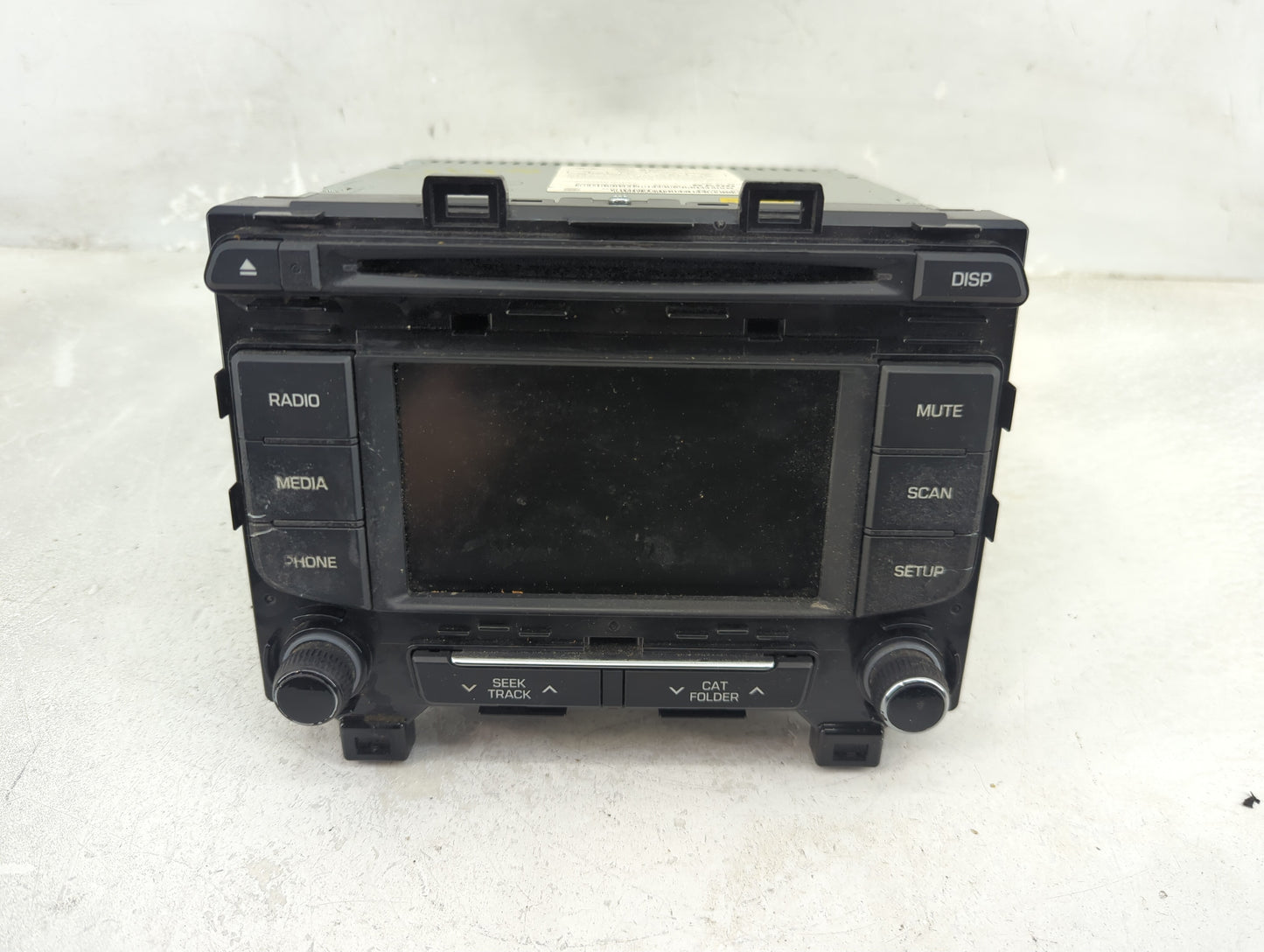 2016-2017 Hyundai Sonata Radio AM FM Cd Player Receiver Replacement P/N:96180-C20004X Fits Fits 2016 2017 OEM Used Auto Part