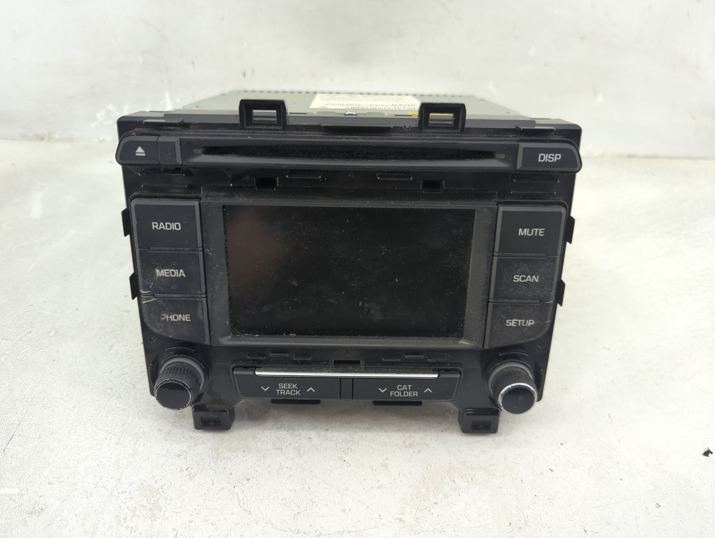 2016-2017 Hyundai Sonata Radio AM FM Cd Player Receiver Replacement P/N:96180-C20004X Fits Fits 2016 2017 OEM Used Auto Part