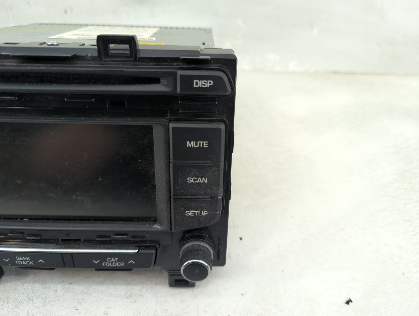 2016-2017 Hyundai Sonata Radio AM FM Cd Player Receiver Replacement P/N:96180-C20004X Fits Fits 2016 2017 OEM Used Auto Part