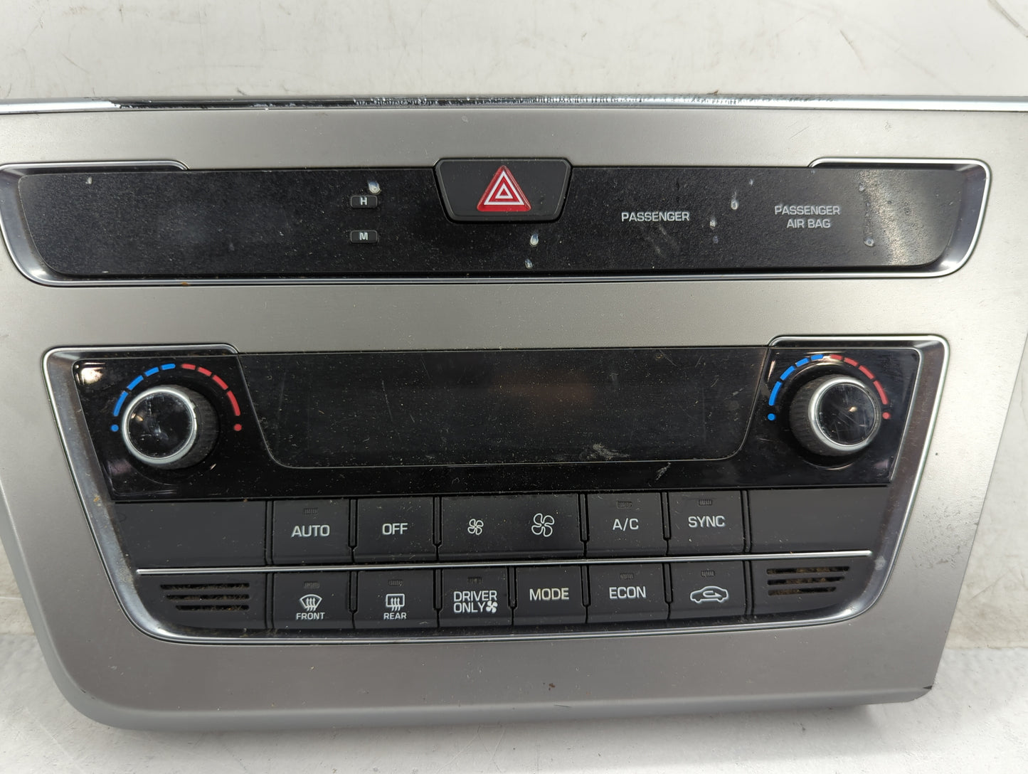 2015-2017 Hyundai Sonata Climate Control Module Temperature AC/Heater Replacement P/N:94510-C2500 Fits Fits 2015 2016 2017 O