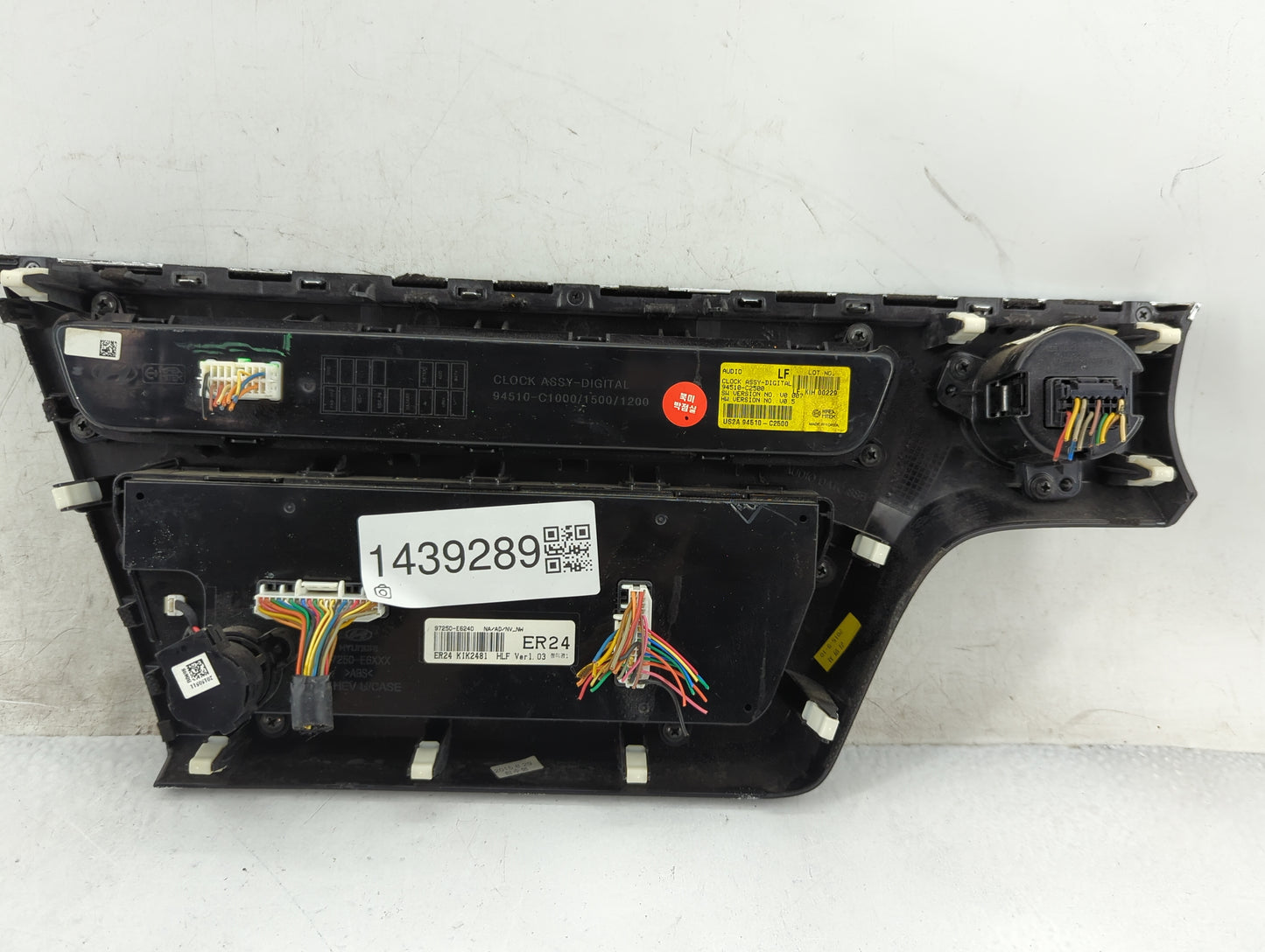 2015-2017 Hyundai Sonata Climate Control Module Temperature AC/Heater Replacement P/N:94510-C2500 Fits Fits 2015 2016 2017 O