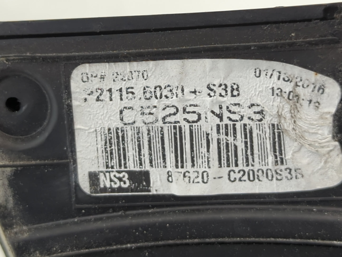 2016 Hyundai Sonata Passenger Side View Mirror - Right Door Mirror OEM Used - Oemusedautoparts1.com