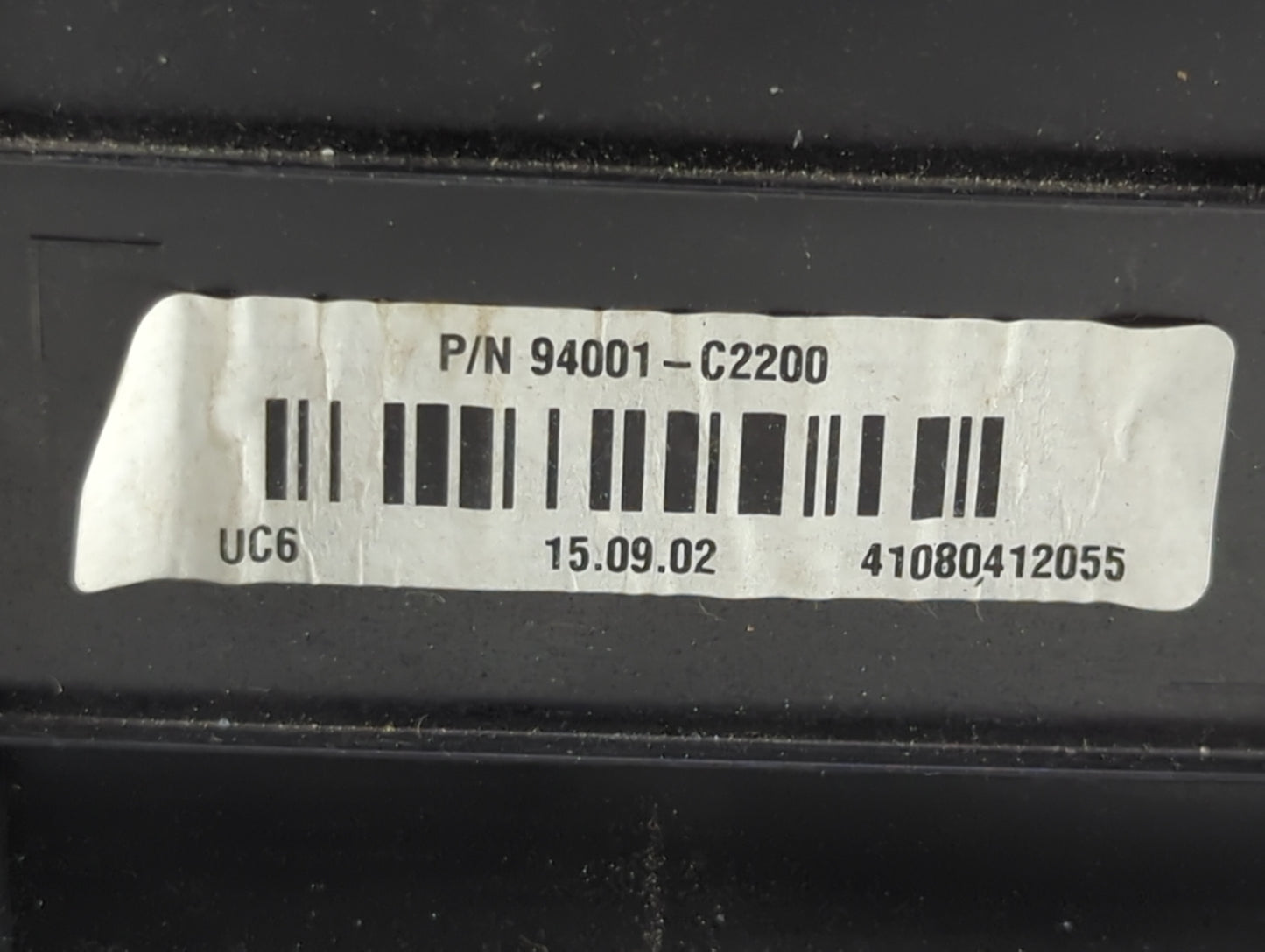 2016-2017 Hyundai Sonata Instrument Cluster Speedometer Gauges P/N:94001-C2200 Fits Fits 2016 2017 OEM Used Auto Parts - Oem