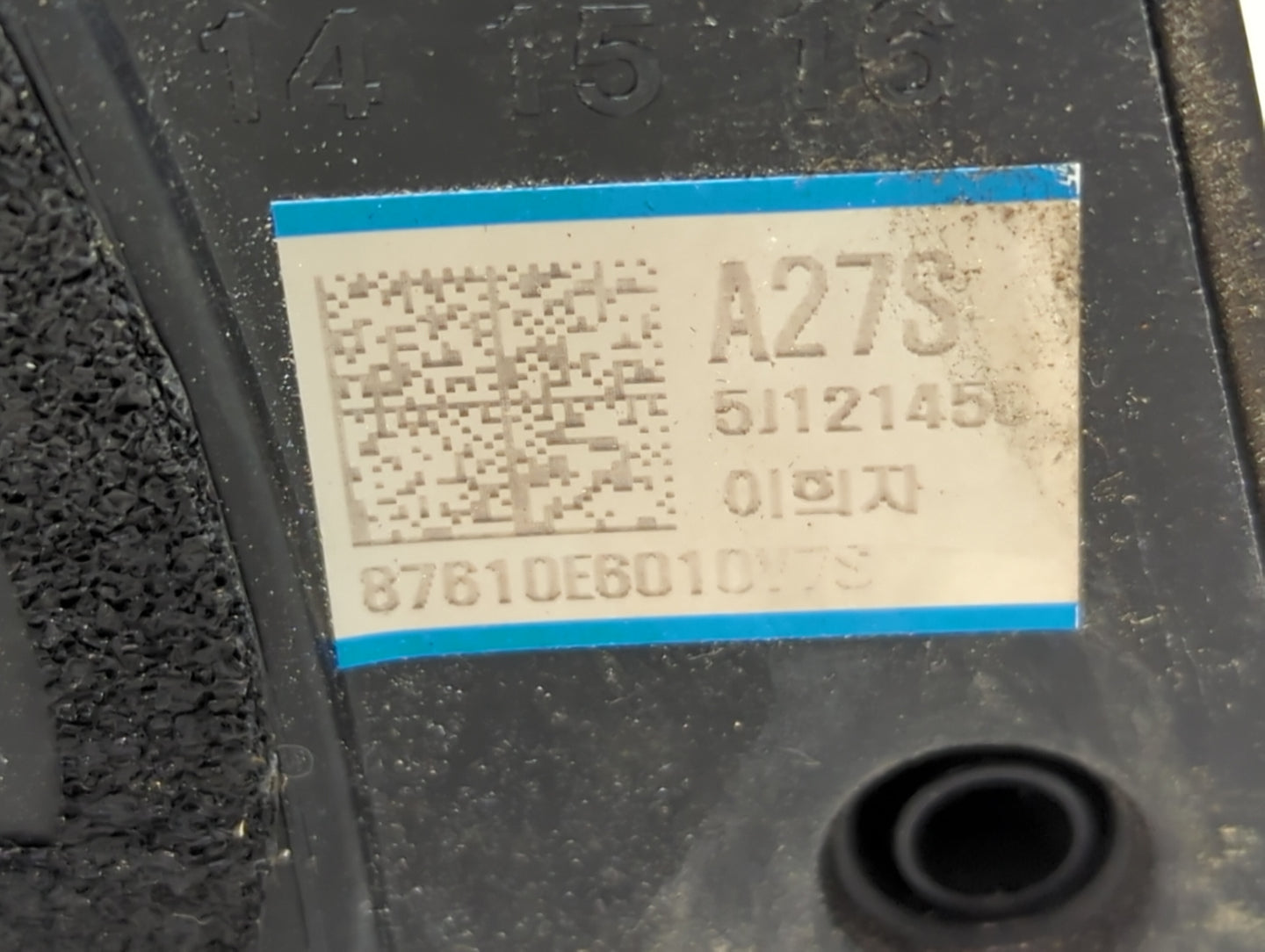 2016-2017 Hyundai Sonata Driver Side View Mirror - Left Door Mirror OEM Used - Oemusedautoparts1.com