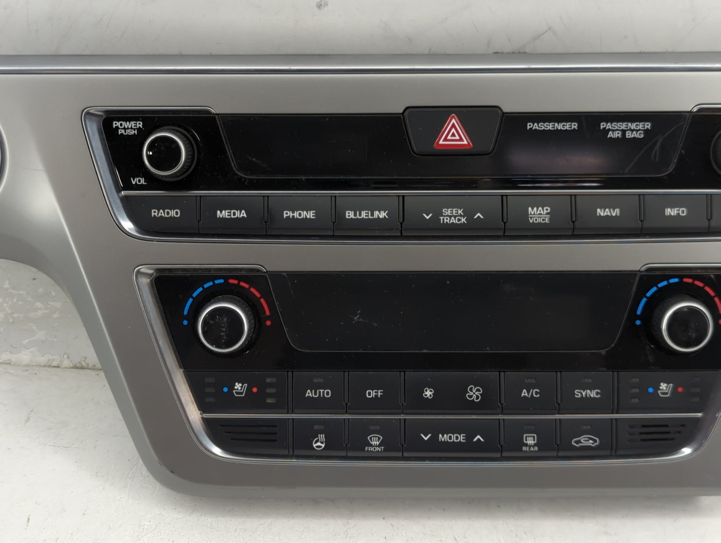 2015-2017 Hyundai Sonata Climate Control Module Temperature AC/Heater Replacement P/N:94510-C2510 Fits Fits 2015 2016 2017 O