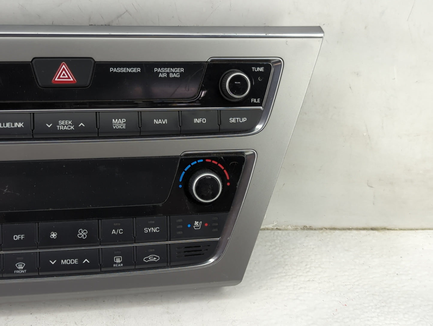 2015-2017 Hyundai Sonata Climate Control Module Temperature AC/Heater Replacement P/N:94510-C2510 Fits Fits 2015 2016 2017 O