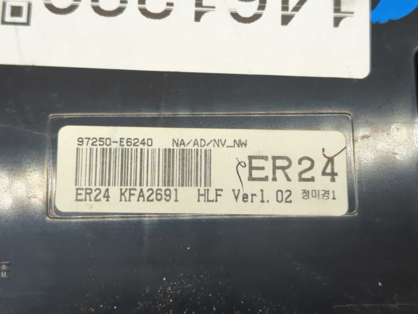 2016-2017 Hyundai Sonata Climate Control Module Temperature AC/Heater Replacement P/N:97250-E6240 Fits Fits 2016 2017 OEM Us