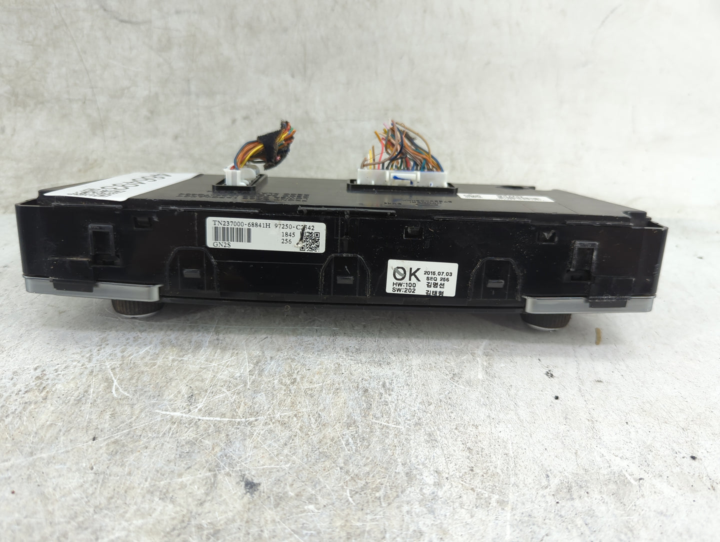 2015-2017 Hyundai Sonata Climate Control Module Temperature AC/Heater Replacement P/N:97250-C2542 TN237000-68841H Fits OEM U