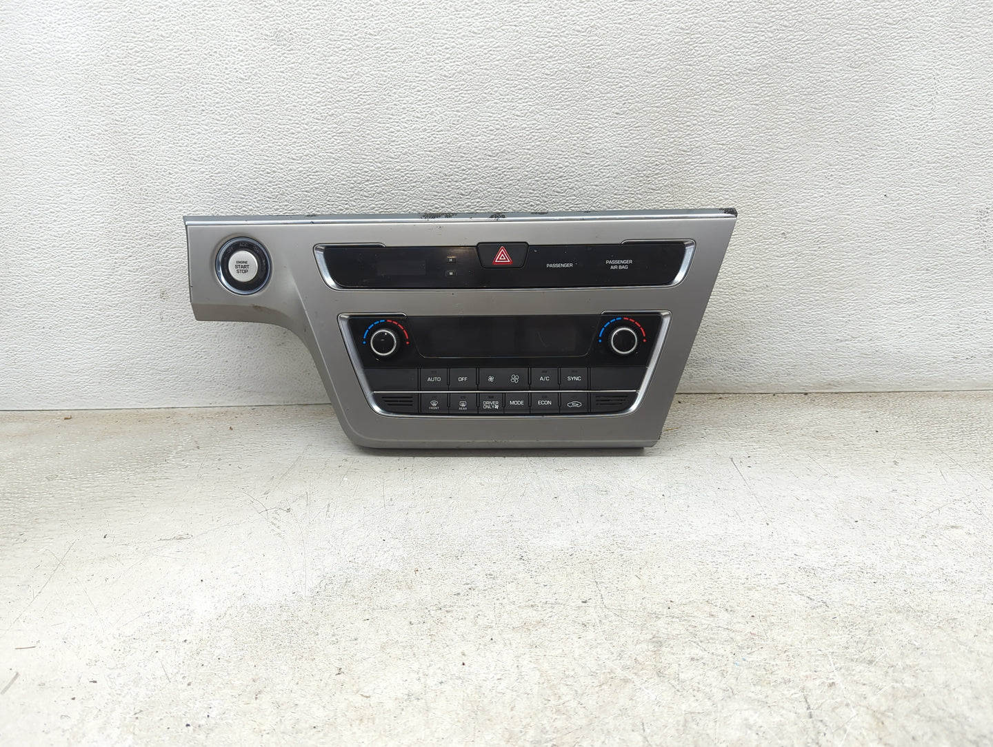 2016-2017 Hyundai Sonata Climate Control Module Temperature AC/Heater Replacement P/N:94510-C2500 Fits Fits 2016 2017 OEM Us
