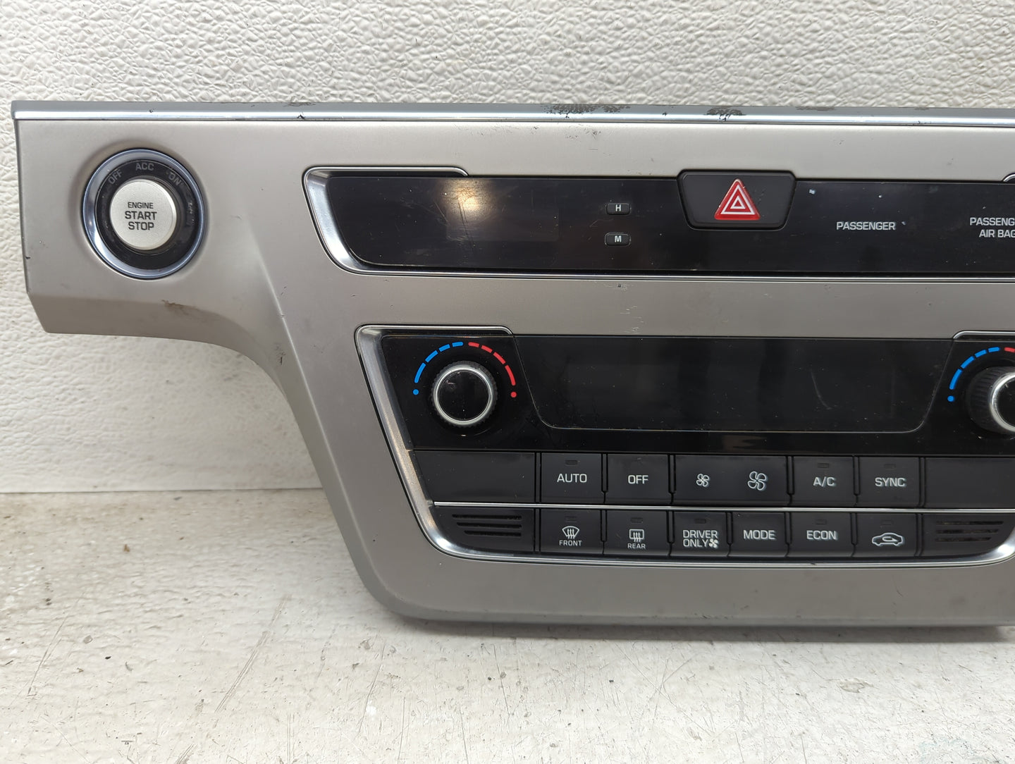 2016-2017 Hyundai Sonata Climate Control Module Temperature AC/Heater Replacement P/N:94510-C2500 Fits Fits 2016 2017 OEM Us