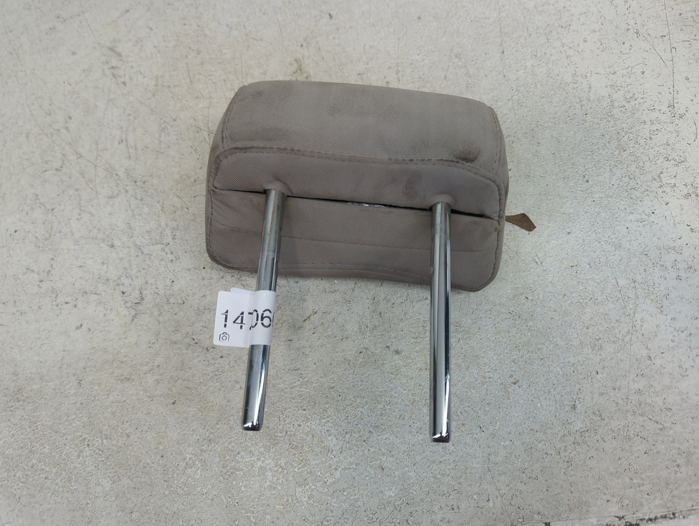 2015-2017 Hyundai Sonata Headrest Head Rest Front Driver Seat Beige - Oemusedautoparts1.com