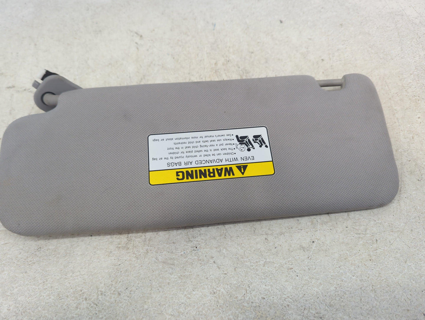 2015-2019 Hyundai Sonata Sun Visor Shade Replacement Passenger Right Mirror Fits Fits 2015 2016 2017 2018 2019 OEM Used Auto