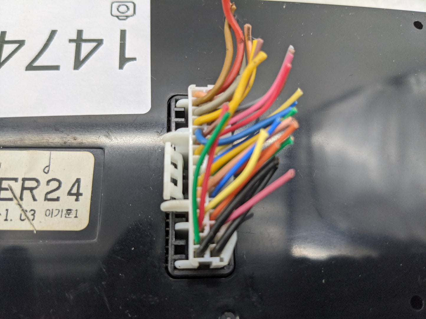 2016-2017 Hyundai Sonata Climate Control Module Temperature AC/Heater Replacement P/N:97250-E6240 ER24 KJL4447 Fits Fits 201