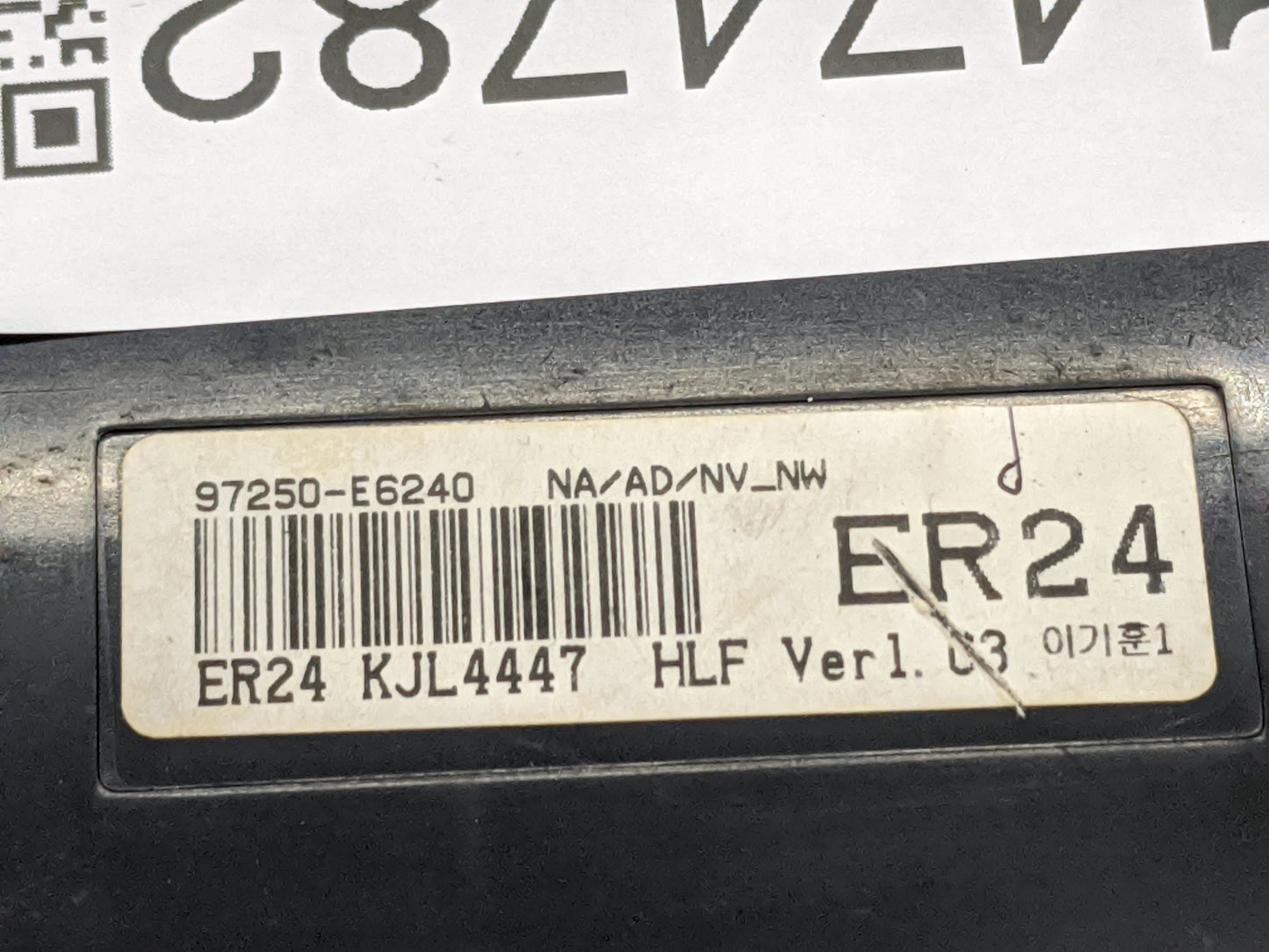2016-2017 Hyundai Sonata Climate Control Module Temperature AC/Heater Replacement P/N:97250-E6240 ER24 KJL4447 Fits Fits 201