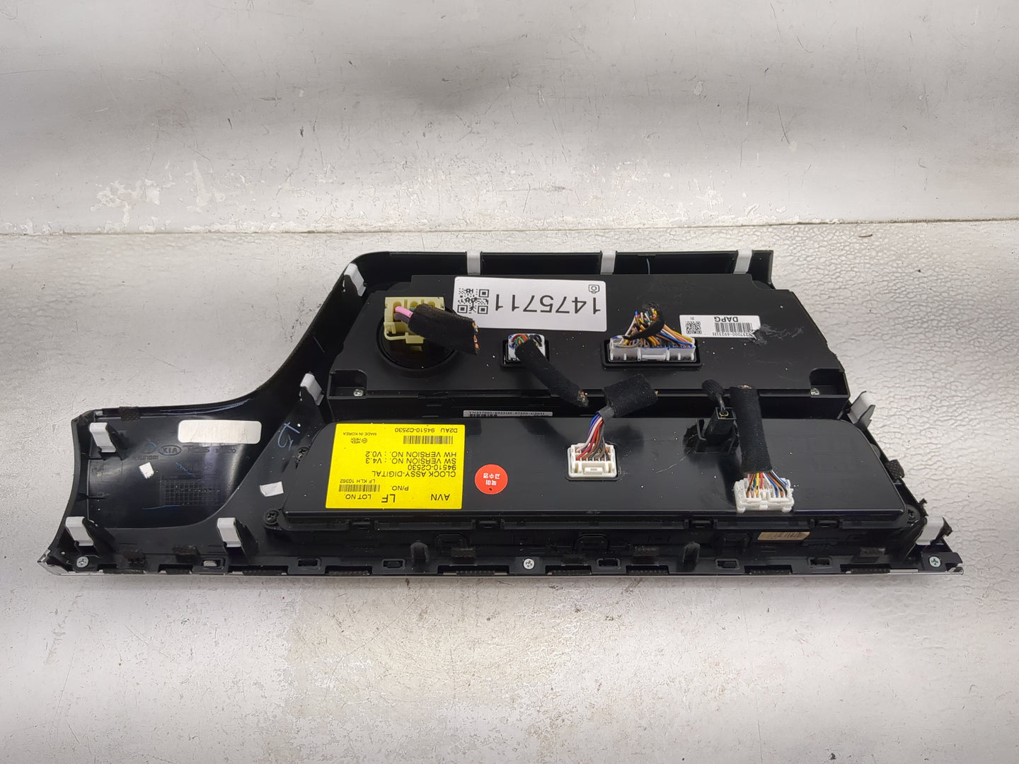 2015-2017 Hyundai Sonata Climate Control Module Temperature AC/Heater Replacement P/N:94510-C2530 Fits Fits 2015 2016 2017 O