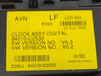 2015-2017 Hyundai Sonata Climate Control Module Temperature AC/Heater Replacement P/N:94510-C2530 Fits Fits 2015 2016 2017 O