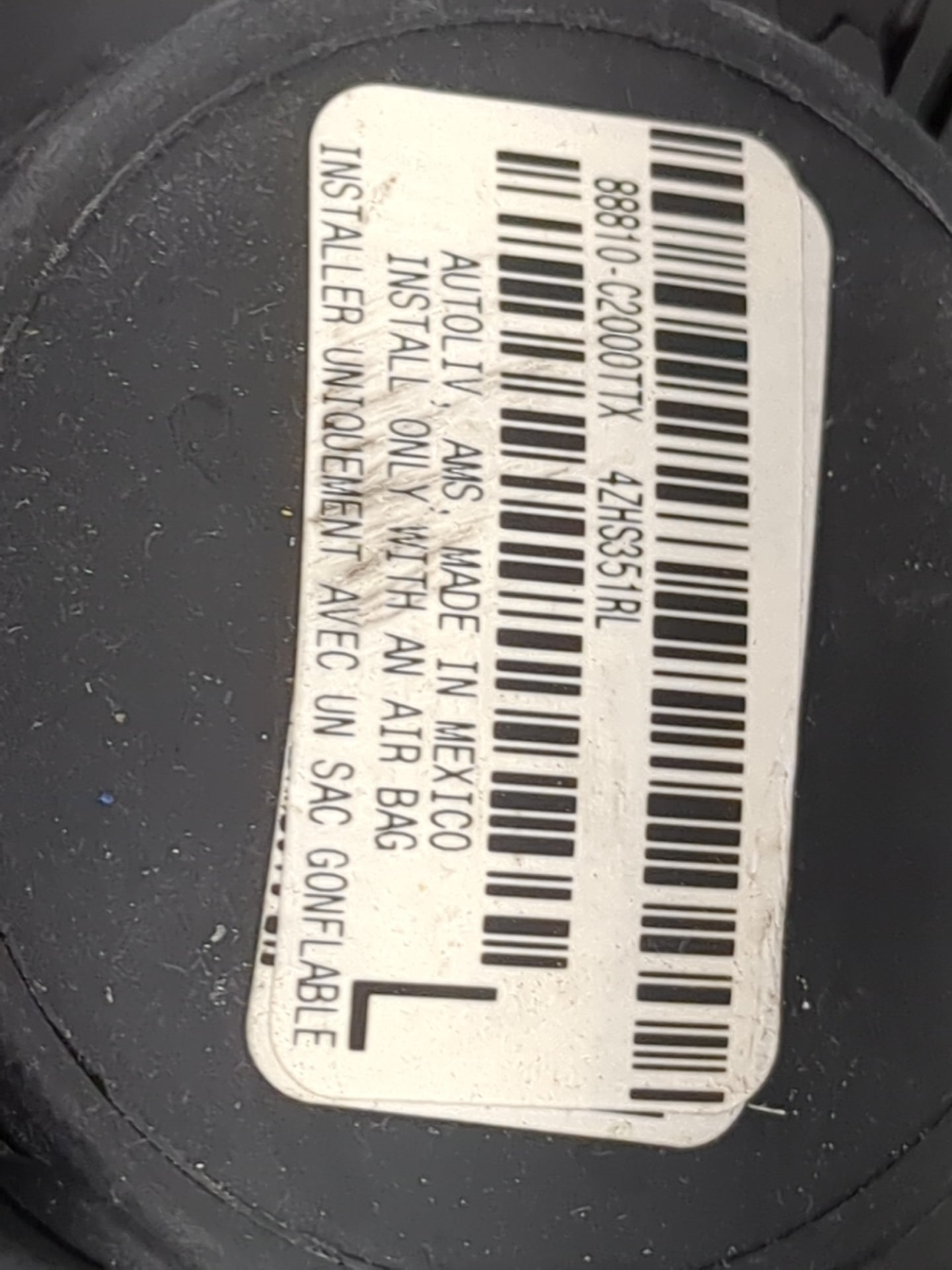 2015-2017 Hyundai Sonata Driver Left Seat Belt Front Retractor - Oemusedautoparts1.com