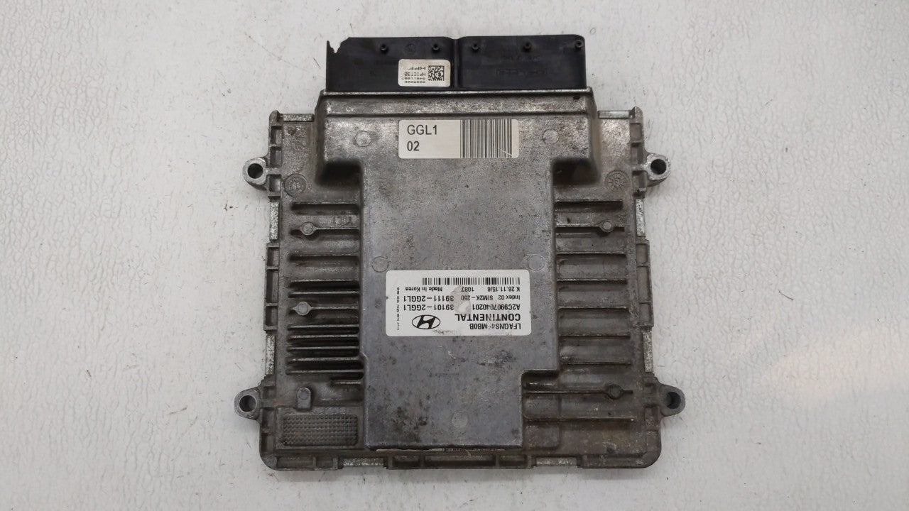 2015-2017 Hyundai Sonata PCM Engine Control Computer ECU ECM PCU OEM P/N:39101-2GGL1 Fits Fits 2015 2016 2017 OEM Used Auto 