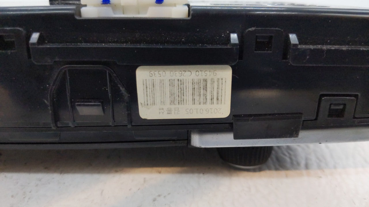 2015-2017 Hyundai Sonata Climate Control Module Temperature AC/Heater Replacement P/N:97250-C2001 Fits Fits 2015 2016 2017 O