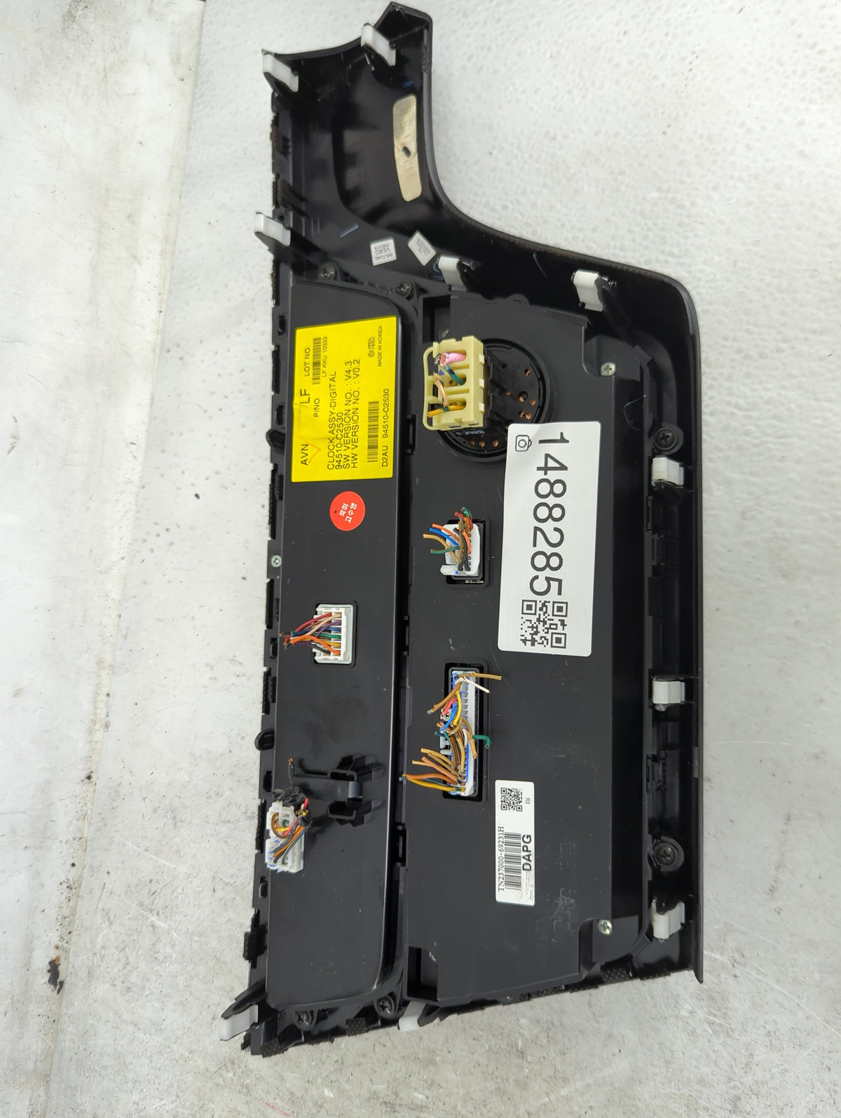 2015-2017 Hyundai Sonata Climate Control Module Temperature AC/Heater Replacement P/N:94510-C2530 Fits Fits 2015 2016 2017 O