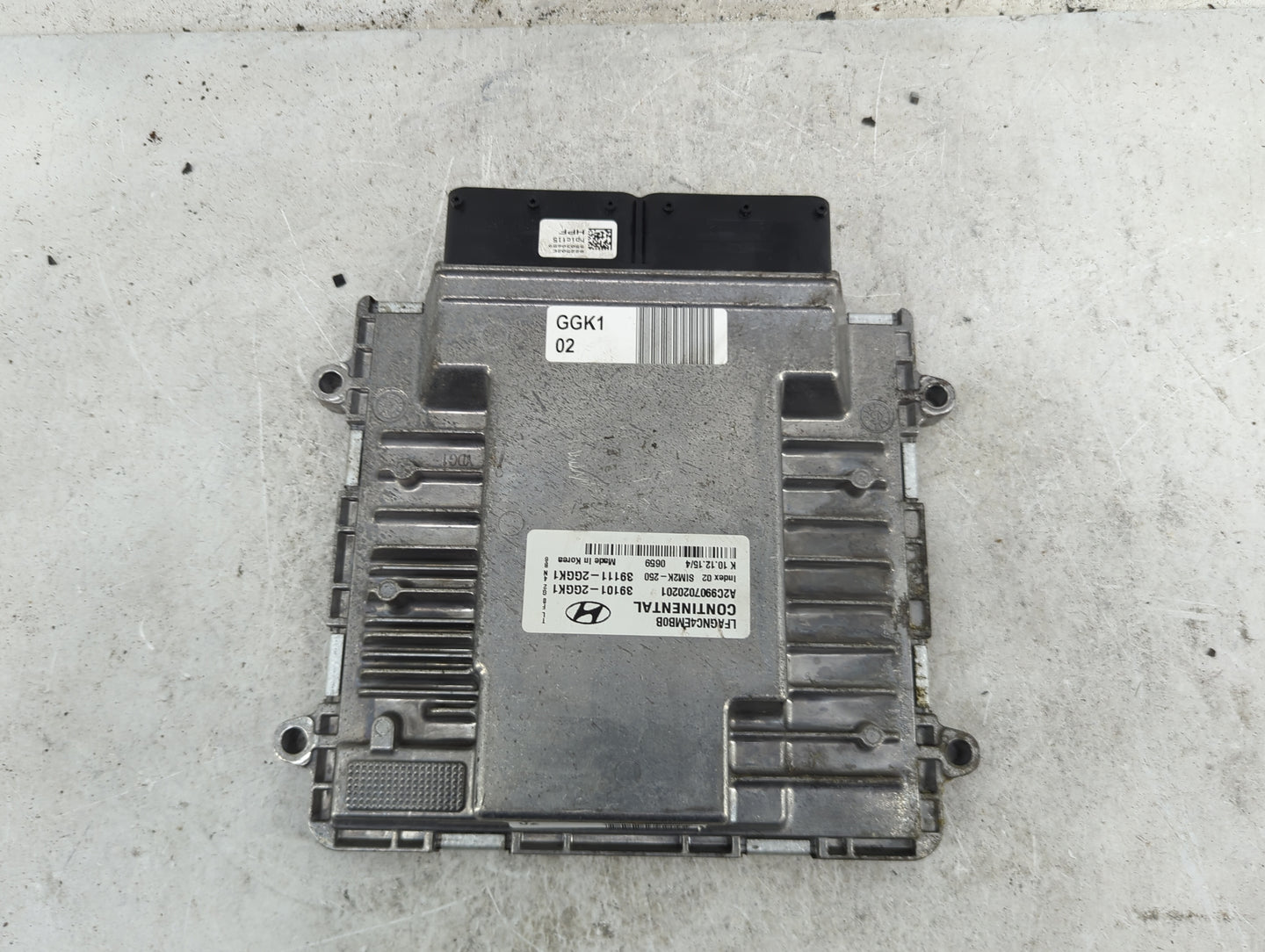 2015-2017 Hyundai Sonata PCM Engine Control Computer ECU ECM PCU OEM P/N:39101-2GGK1 39111-2GGK1 Fits Fits 2015 2016 2017 OE