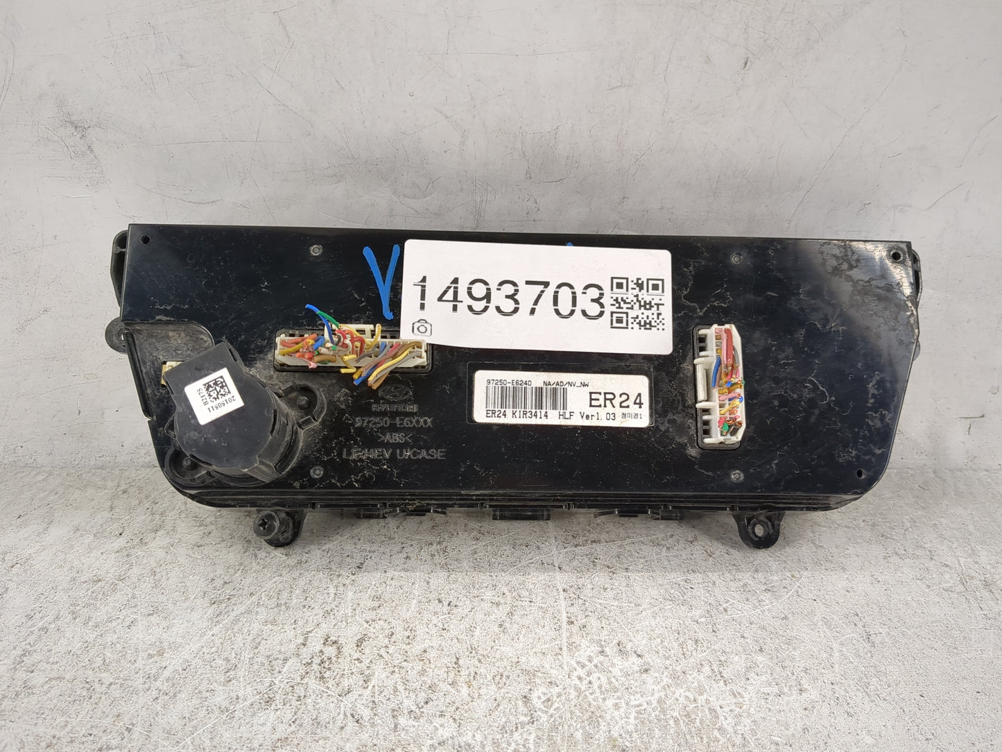 2016-2017 Hyundai Sonata Climate Control Module Temperature AC/Heater Replacement P/N:97250-E6240 Fits Fits 2016 2017 OEM Us