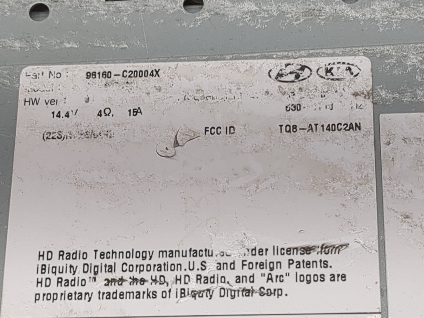 2016 Hyundai Sonata Information Display Screen 1495349 - Oemusedautoparts1.com