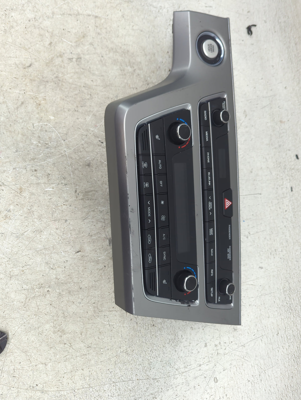 2015-2017 Hyundai Sonata Climate Control Module Temperature AC/Heater Replacement P/N:94510-C2510 Fits Fits 2015 2016 2017 O