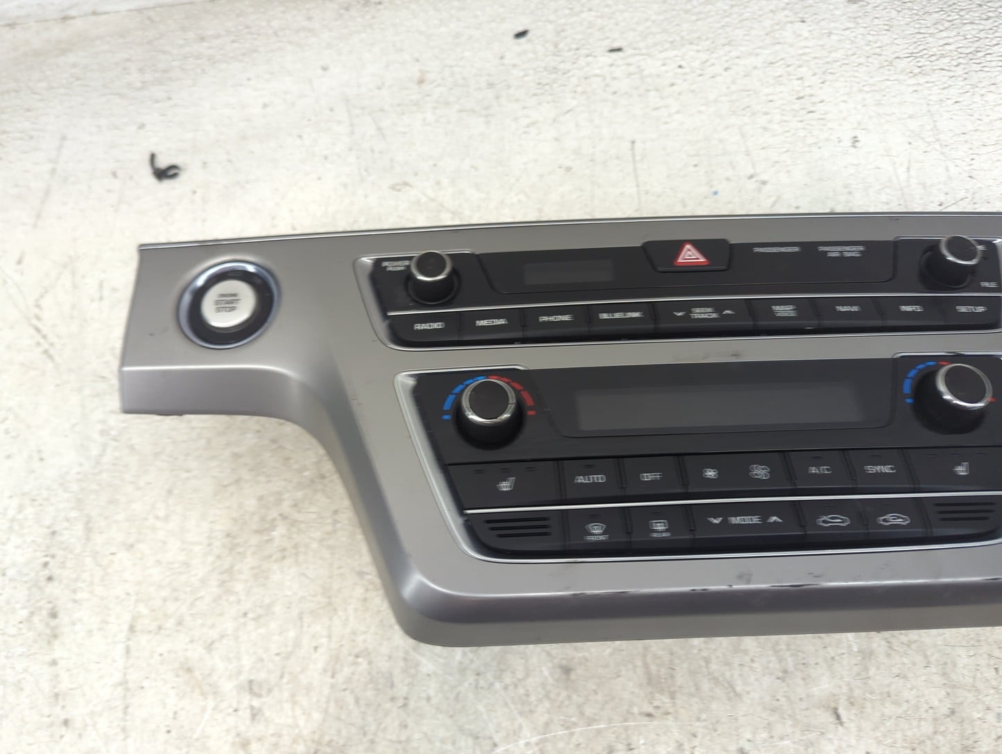 2015-2017 Hyundai Sonata Climate Control Module Temperature AC/Heater Replacement P/N:94510-C2510 Fits Fits 2015 2016 2017 O