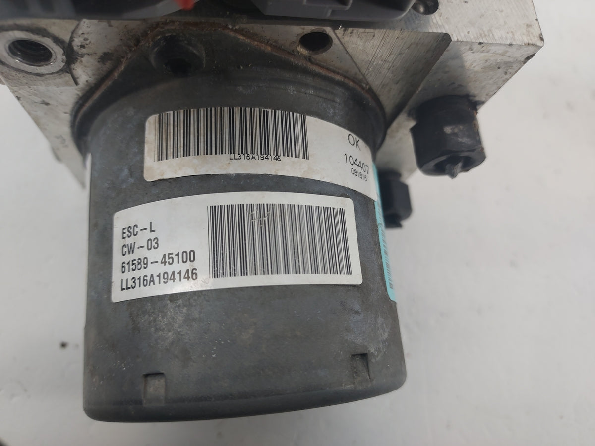2015-2017 Hyundai Sonata Anti-Lock Brake ABS Pump Module Actuator OEM P/N:61589-45100 C2589-30501 Fits Fits 2015 2016 2017 O