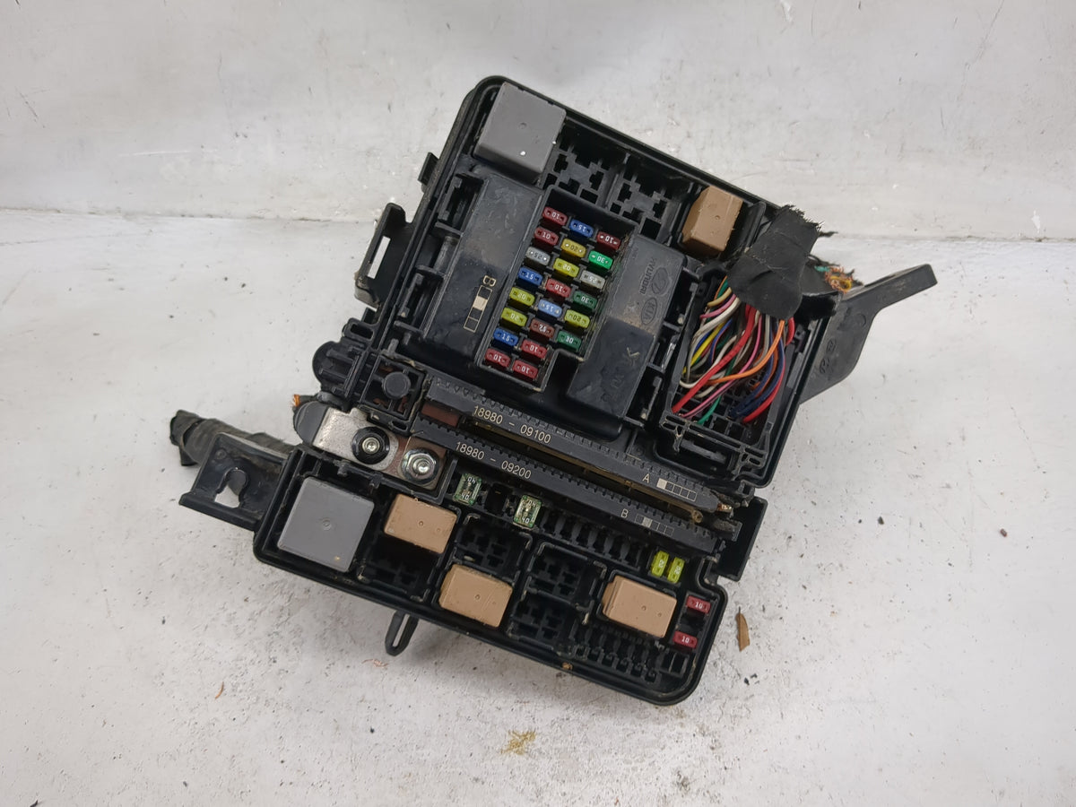 2015 Hyundai Sonata Fusebox Fuse Box Panel Relay Module P/N:18980-09100 18980-09200, 91271C2060LB Fits OEM Used Auto Parts -