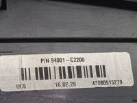 2016-2017 Hyundai Sonata Instrument Cluster Speedometer Gauges P/N:94001-C2200 Miles: Fits Fits 2016 2017 OEM Used Auto Part