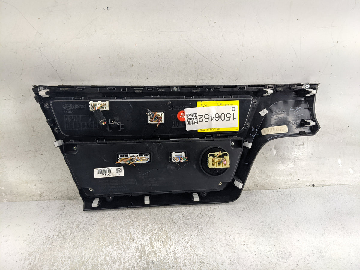 2015-2017 Hyundai Sonata Climate Control Module Temperature AC/Heater Replacement P/N:94510-C2530 D2AU Fits Fits 2015 2016 2