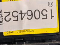 2015-2017 Hyundai Sonata Climate Control Module Temperature AC/Heater Replacement P/N:94510-C2530 D2AU Fits Fits 2015 2016 2