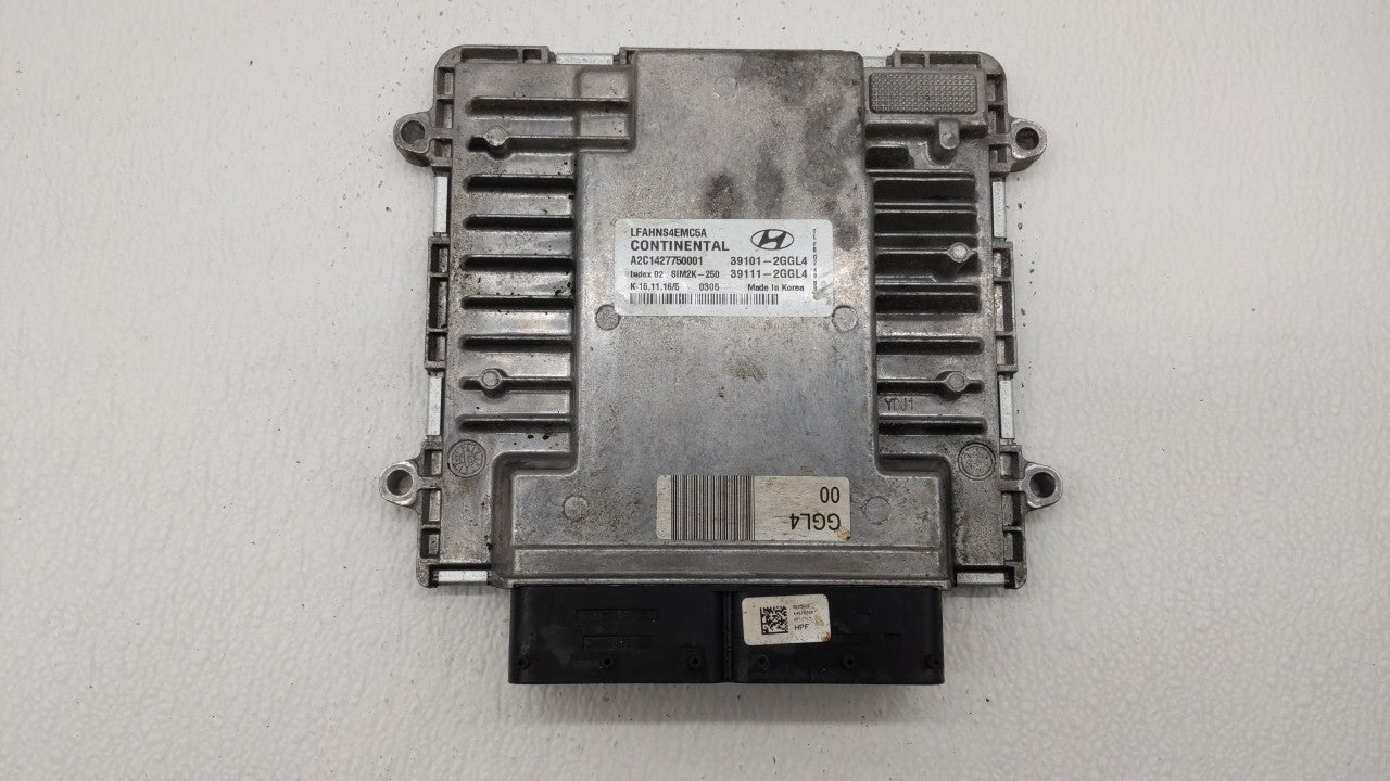 2015-2017 Hyundai Sonata PCM Engine Control Computer ECU ECM PCU OEM P/N:39101-2GGL1 39101-2GGL4 Fits Fits 2015 2016 2017 OE