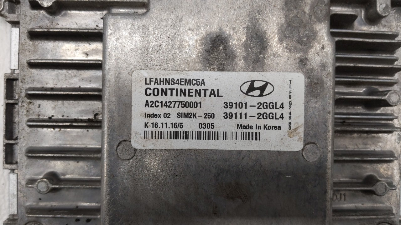 2015-2017 Hyundai Sonata PCM Engine Control Computer ECU ECM PCU OEM P/N:39101-2GGL1 39101-2GGL4 Fits Fits 2015 2016 2017 OE