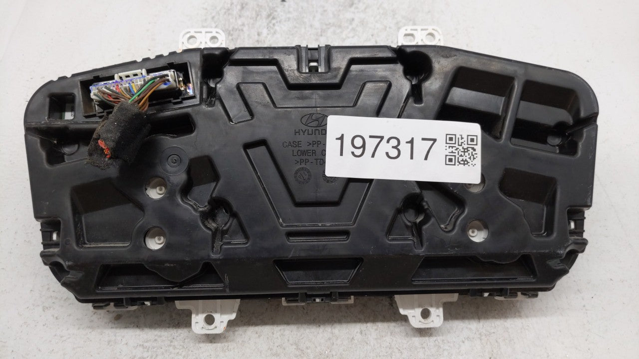 2016-2017 Hyundai Sonata Instrument Cluster Speedometer Gauges P/N:94001-C2200 94001-C2201 Fits Fits 2016 2017 OEM Used Auto